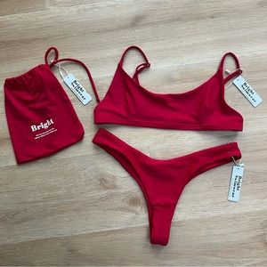 Bright Swimwear Scarlet Red Bikini